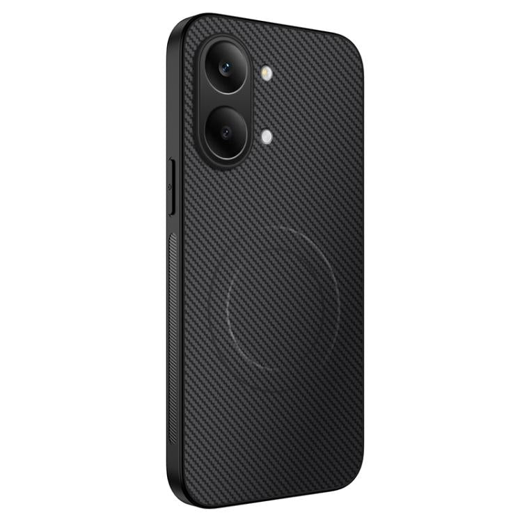 WANLONFENG TQ Series Magnetic Carbon Fiber Texture PC Hybrid TPU Phone Case, For Redmi A7 Pro 171mm / Poco C85x 5G, For Redmi 15a 5G, For Redmi Turbo 5 Max / Poco X8 Pro Max 5G, For Redmi Turbo 5 5G / Poco X8 Pro 5G                                     ...