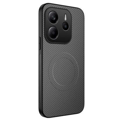 WANLONFENG TQ Series Magnetic Carbon Fiber Texture PC Hybrid TPU Phone Case, For Redmi A7 Pro 171mm / Poco C85x 5G, For Redmi 15a 5G, For Redmi Turbo 5 Max / Poco X8 Pro Max 5G, For Redmi Turbo 5 5G / Poco X8 Pro 5G                                     ...