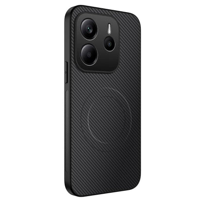 WANLONFENG TQ Series Magnetic Carbon Fiber Texture PC Hybrid TPU Phone Case, For Redmi A7 Pro 171mm / Poco C85x 5G, For Redmi 15a 5G, For Redmi Turbo 5 Max / Poco X8 Pro Max 5G, For Redmi Turbo 5 5G / Poco X8 Pro 5G                                     ...