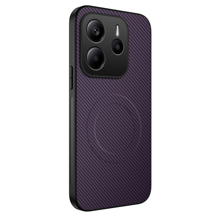 WANLONFENG TQ Series Magnetic Carbon Fiber Texture PC Hybrid TPU Phone Case, For Redmi A7 Pro 171mm / Poco C85x 5G, For Redmi 15a 5G, For Redmi Turbo 5 Max / Poco X8 Pro Max 5G, For Redmi Turbo 5 5G / Poco X8 Pro 5G                                     ...
