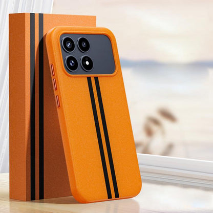 Boundless Rock Sand Starting Line Series Contrast Color Magnetic Phone Case, For Redmi K90 Pro Max / Poco F8 Ultra 5G, For Redmi K90 / Poco F8 Pro 5G