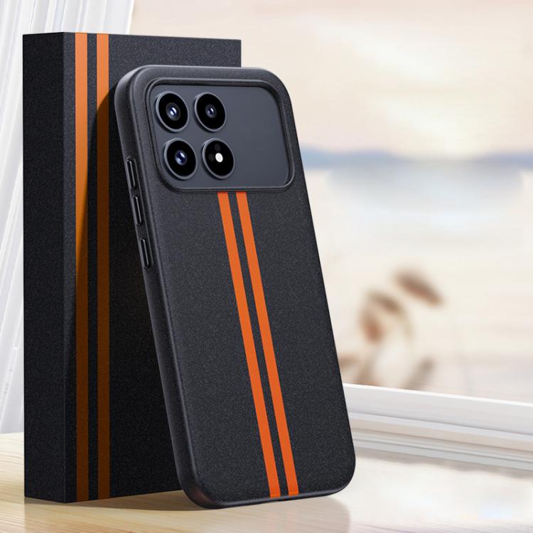 Boundless Rock Sand Starting Line Series Contrast Color Magnetic Phone Case, For Redmi K90 Pro Max / Poco F8 Ultra 5G, For Redmi K90 / Poco F8 Pro 5G