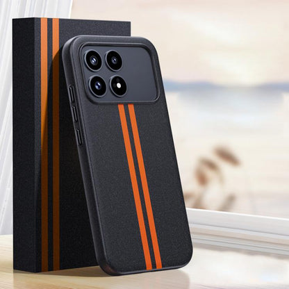 Boundless Rock Sand Starting Line Series Contrast Color Magnetic Phone Case, For Redmi K90 Pro Max / Poco F8 Ultra 5G, For Redmi K90 / Poco F8 Pro 5G