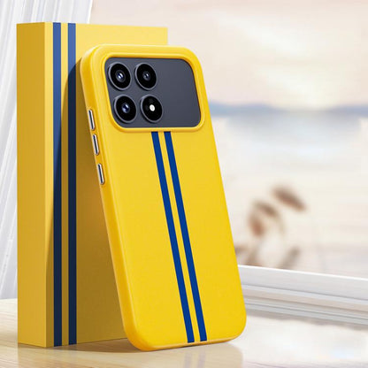 Boundless Rock Sand Starting Line Series Contrast Color Magnetic Phone Case, For Redmi K90 Pro Max / Poco F8 Ultra 5G, For Redmi K90 / Poco F8 Pro 5G