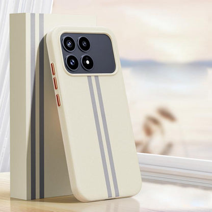 Boundless Rock Sand Starting Line Series Contrast Color Magnetic Phone Case, For Redmi K90 Pro Max / Poco F8 Ultra 5G, For Redmi K90 / Poco F8 Pro 5G