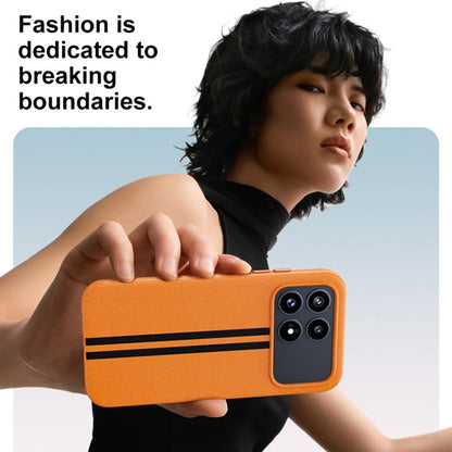 Boundless Rock Sand Starting Line Series Contrast Color Magnetic Phone Case, For Redmi K90 Pro Max / Poco F8 Ultra 5G, For Redmi K90 / Poco F8 Pro 5G