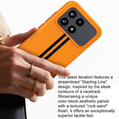 Boundless Rock Sand Starting Line Series Contrast Color Magnetic Phone Case, For Redmi K90 Pro Max / Poco F8 Ultra 5G, For Redmi K90 / Poco F8 Pro 5G