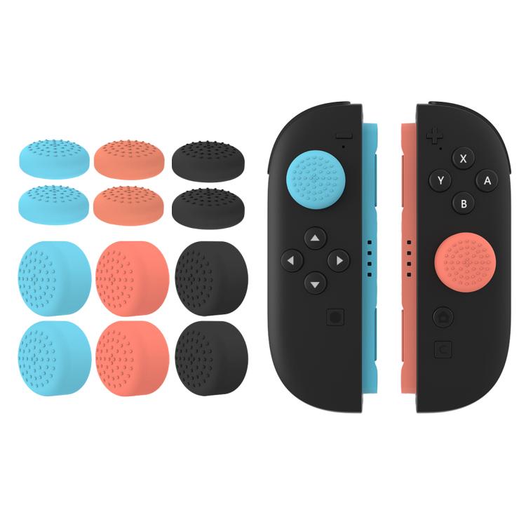 XDcase 12pcs Thumbstick Silicone Anti-Slip Cap for Nintendo Switch 2, 12PCS