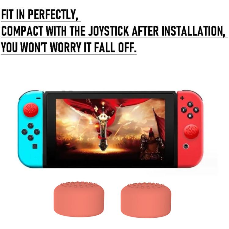 XDcase 12pcs Thumbstick Silicone Anti-Slip Cap for Nintendo Switch 2, 12PCS