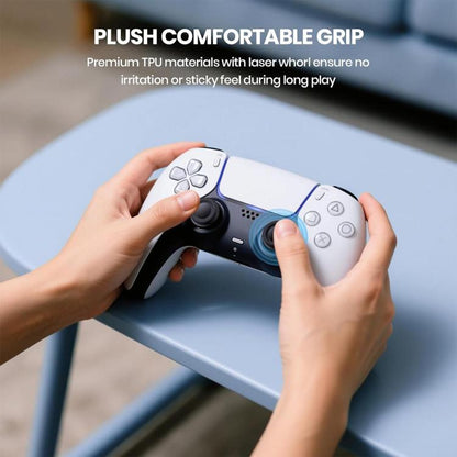 XDcase 10pcs Joystick Replacement Thumb Grip Caps for PS5 / PS4