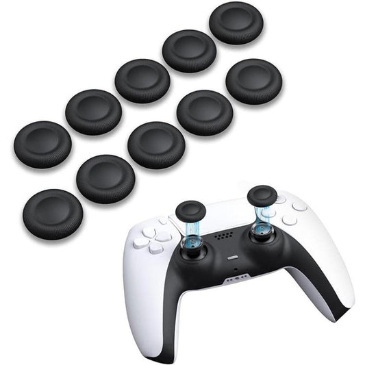 XDcase 10pcs Joystick Replacement Thumb Grip Caps for PS5 / PS4