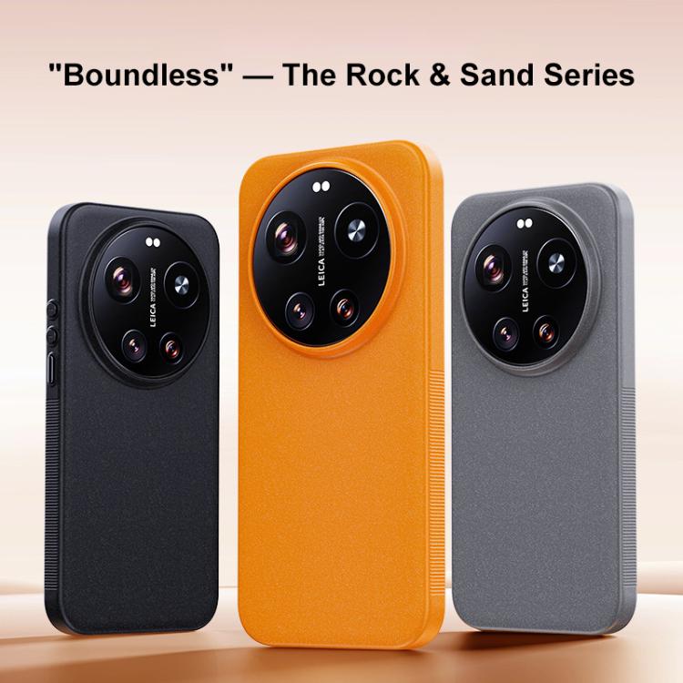 Boundless Series Rock Sand Magnetic Phone Case, For Redmi K90, For Redmi K90 Pro Max