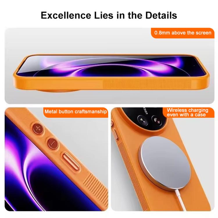 Boundless Series Rock Sand Magnetic Phone Case, For Redmi K90, For Redmi K90 Pro Max