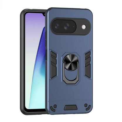 Shockproof Metal Ring Holder Phone Case, For Google Pixel 11 Pro XL, For Google Pixel 11 Pro, For Google Pixel 10a, For Google Pixel 10 Pro / 10, For Google Pixel 9a, For Google Pixel 9 Pro XL, For Google Pixel 9 Pro / 9