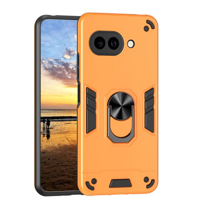 Shockproof Metal Ring Holder Phone Case, For Google Pixel 11 Pro XL, For Google Pixel 11 Pro, For Google Pixel 10a, For Google Pixel 10 Pro / 10, For Google Pixel 9a, For Google Pixel 9 Pro XL, For Google Pixel 9 Pro / 9