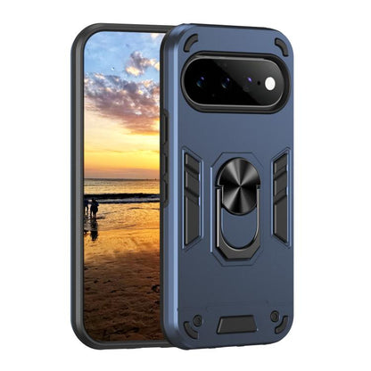 Shockproof Metal Ring Holder Phone Case, For Google Pixel 11 Pro XL, For Google Pixel 11 Pro, For Google Pixel 10a, For Google Pixel 10 Pro / 10, For Google Pixel 9a, For Google Pixel 9 Pro XL, For Google Pixel 9 Pro / 9
