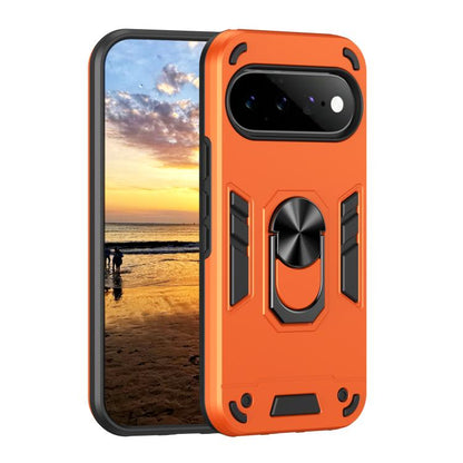 Shockproof Metal Ring Holder Phone Case, For Google Pixel 11 Pro XL, For Google Pixel 11 Pro, For Google Pixel 10a, For Google Pixel 10 Pro / 10, For Google Pixel 9a, For Google Pixel 9 Pro XL, For Google Pixel 9 Pro / 9