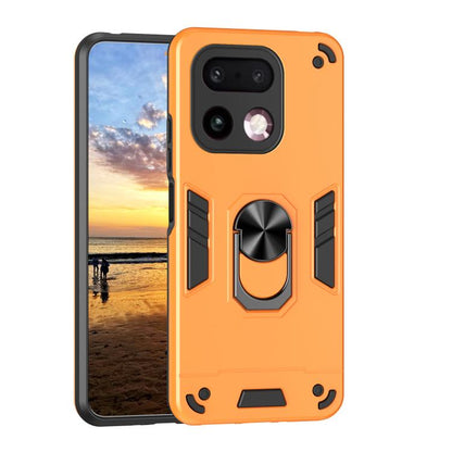 Shockproof Metal Ring Holder Phone Case, For Realme 16T 5G, For Realme 16 Pro+ 5G Global, For Realme 16 Pro 5G Global