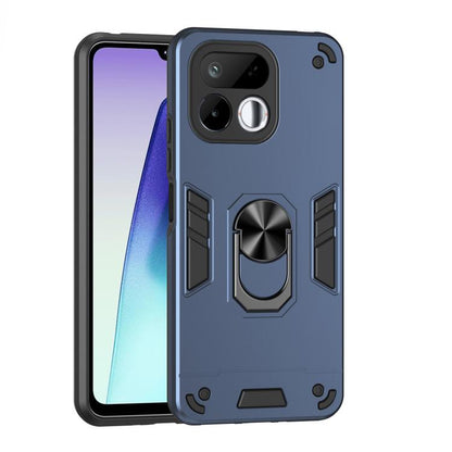Shockproof Metal Ring Holder Phone Case, For Realme 16T 5G, For Realme 16 Pro+ 5G Global, For Realme 16 Pro 5G Global