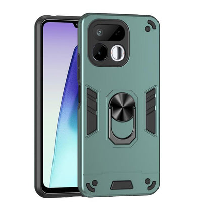 Shockproof Metal Ring Holder Phone Case, For Realme 16T 5G, For Realme 16 Pro+ 5G Global, For Realme 16 Pro 5G Global