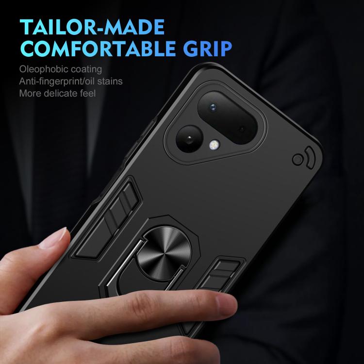 Shockproof Metal Ring Holder Phone Case, For Tecno Pova Curve 2 5G, For Tecno Spark Go 3 / Pop 20, For Tecno Spark 50 4G, For Tecno Camon 50 Ultra, For Tecno Camon 50 Pro 4G, For Tecno Camon 50 4G
