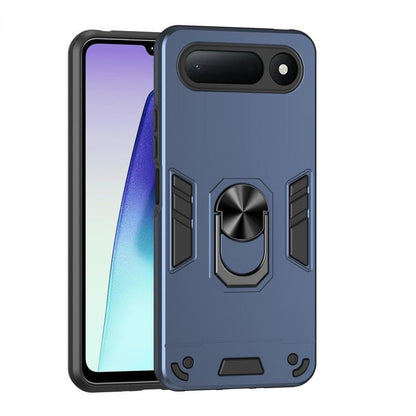 Shockproof Metal Ring Holder Phone Case, For Tecno Pova Curve 2 5G, For Tecno Spark Go 3 / Pop 20, For Tecno Spark 50 4G, For Tecno Camon 50 Ultra, For Tecno Camon 50 Pro 4G, For Tecno Camon 50 4G