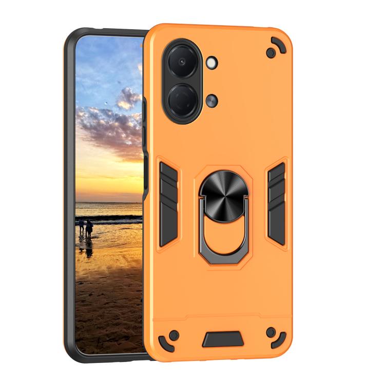 Shockproof Metal Ring Holder Phone Case, For Tecno Pova Curve 2 5G, For Tecno Spark Go 3 / Pop 20, For Tecno Spark 50 4G, For Tecno Camon 50 Ultra, For Tecno Camon 50 Pro 4G, For Tecno Camon 50 4G