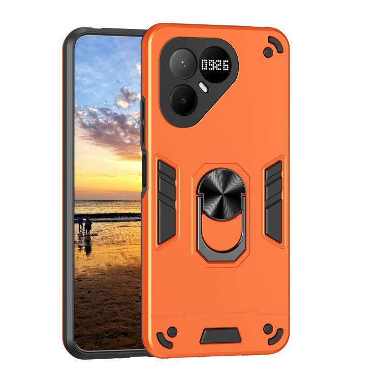 Shockproof Metal Ring Holder Phone Case, For Tecno Pova 8 Pro, For Tecno Pova 8 5G, For Tecno Pova Curve 2 5G, For Tecno Spark Go 3 / Pop 20, For Tecno Spark 50 4G, For Tecno Camon 50 Ultra, For Tecno Camon 50 Pro 4G, For Tecno Camon 50 4G