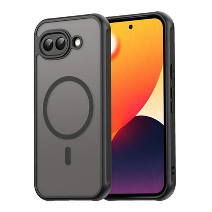 WANLONFENG FD Series Skin Touch Magnetic Phone Case with Screen Film, For Google Pixel 10a, For Google Pixel 10 Pro XL, For Google Pixel 10 Pro, For Google Pixel 10