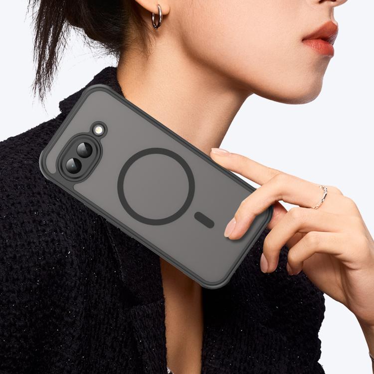 WANLONFENG FD Series Skin Touch Magnetic Phone Case with Screen Film, For Google Pixel 10a, For Google Pixel 10 Pro XL, For Google Pixel 10 Pro, For Google Pixel 10