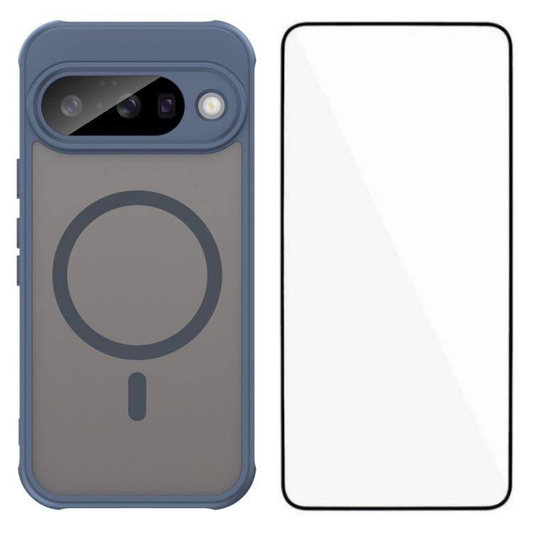 WANLONFENG FD Series Skin Touch Magnetic Phone Case with Screen Film, For Google Pixel 10a, For Google Pixel 10 Pro XL, For Google Pixel 10 Pro, For Google Pixel 10