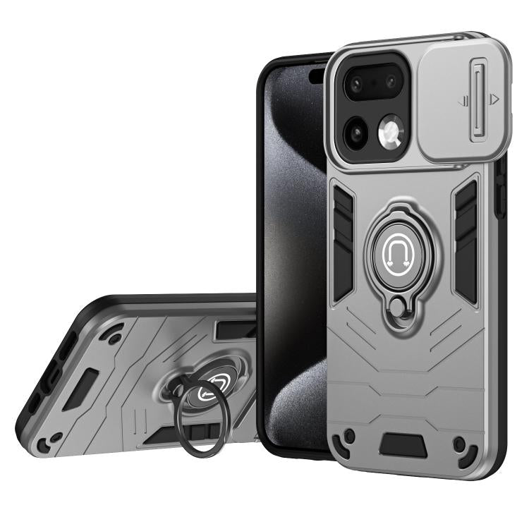 Camshield Ring Holder Phone Case, For Realme 16 5G, For Realme 16 Pro+ 5G, For Realme 16 Pro 5G, For Realme C85 5G / 15x 5G India