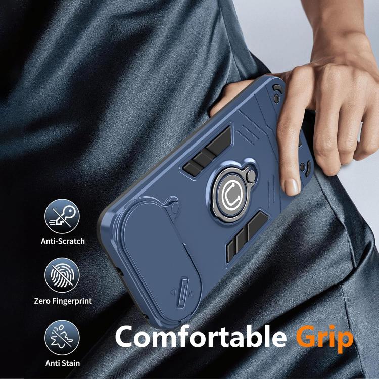 Camshield Ring Holder Phone Case, For Realme 16 5G, For Realme 16 Pro+ 5G, For Realme 16 Pro 5G, For Realme C85 5G / 15x 5G India