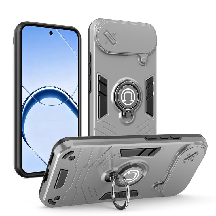 Camshield Ring Holder Phone Case, For Realme 16 5G, For Realme 16 Pro+ 5G, For Realme 16 Pro 5G, For Realme C85 5G / 15x 5G India