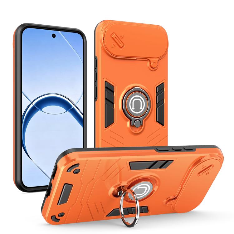 Camshield Ring Holder Phone Case, For Realme 16 5G, For Realme 16 Pro+ 5G, For Realme 16 Pro 5G, For Realme C85 5G / 15x 5G India