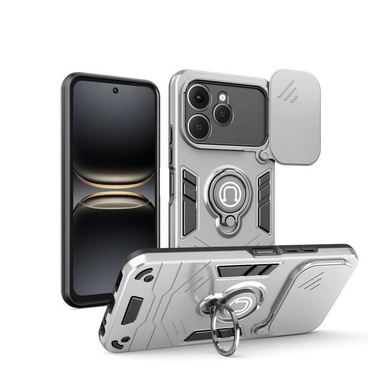 Camshield Ring Holder Phone Case, For Tecno Pova Curve 2 5G, For Tecno Spark Go 3 / Pop 20, For Tecno Camon 50 4G, For Tecno Spark 40C 4G, For Tecno Spark 40 Pro+ 4G, For Tecno Spark 40 4G, For Tecno Pova Curve 5G