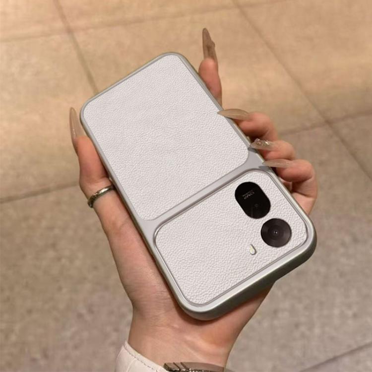 Large Window Leather Textured Coated TPU Phone Case, For Redmi A7 Pro 4G / 5G 171mm, For Redmi Turbo 5 Max / Poco X8 Pro Max, For Redmi Turbo 5 5G / Poco X8 Pro 5G, For Redmi Note 15 4G / 5G Global 164mm, For Redmi K90 Pro Max / Poco F8 Ultra          ...
