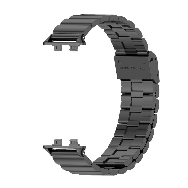 MIJOBS Bamboo-Link Buckle Stainless Steel Watch Band, For Huawei Band 11 / Band 11 Pro