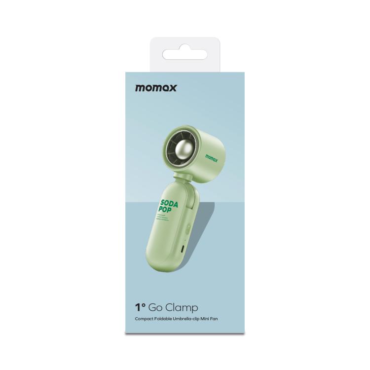 Ventilateur pliable haute vitesse à pince pour parapluie MOMAX IF22 GO CLAMP