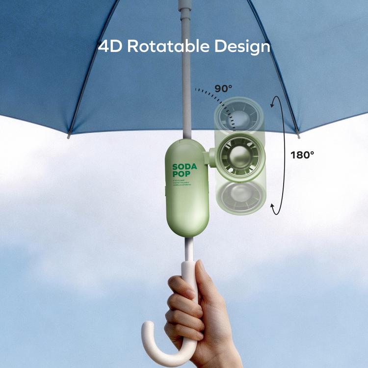 Ventilateur pliable haute vitesse à pince pour parapluie MOMAX IF22 GO CLAMP
