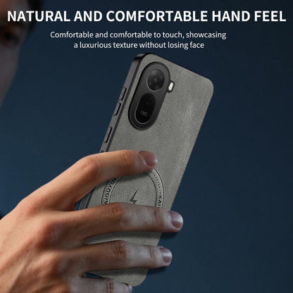 WANLONFENG SD Series Nappa Texture Magnetic Phone Case, For Redmi A7 Pro 171mm / Poco C85x 5G, For Redmi Turbo 5 Max / Poco X8 Pro Max 5G, For Redmi Turbo 5 5G / Poco X8 Pro 5G, For Redmi Note 15 Pro+ 5G Global 163.3mm                                  ...