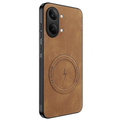 WANLONFENG SD Series Nappa Texture Magnetic Phone Case, For Redmi A7 Pro 171mm / Poco C85x 5G, For Redmi Turbo 5 Max / Poco X8 Pro Max 5G, For Redmi Turbo 5 5G / Poco X8 Pro 5G, For Redmi Note 15 Pro+ 5G Global 163.3mm                                  ...