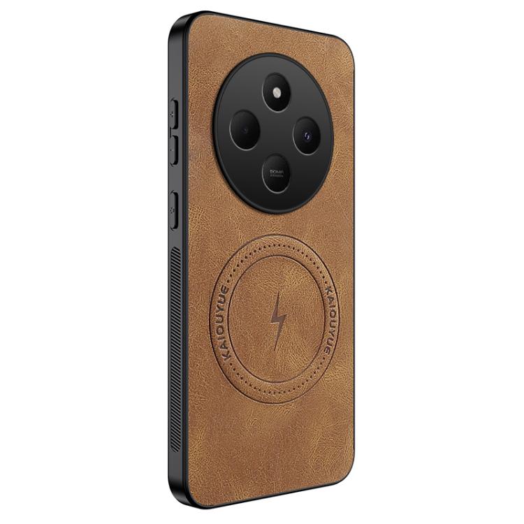 WANLONFENG SD Series Nappa Texture Magnetic Phone Case, For Redmi A7 Pro 171mm / Poco C85x 5G, For Redmi Turbo 5 Max / Poco X8 Pro Max 5G, For Redmi Turbo 5 5G / Poco X8 Pro 5G, For Redmi Note 15 Pro+ 5G Global 163.3mm                                  ...