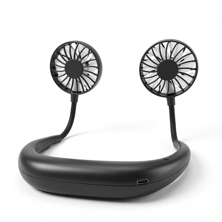 ZY-A2 Ventilateur portable double-tête à suspendre au cou