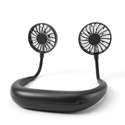 ZY-A2 Ventilateur portable double-tête à suspendre au cou