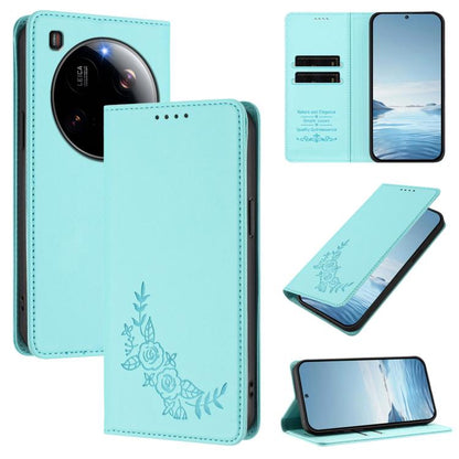 Peony Embossed Magnetic RFID Vegan Leather Phone Case, For Xiaomi Poco M7 4G 171mm, For Xiaomi 15T Pro 5G, For Xiaomi 15T 5G, For Xiaomi Civi 5 Pro 5G, For Xiaomi 15S Pro, For Xiaomi 15 Ultra, For Xiaomi Poco X7 Pro 5G / Redmi Turbo 4 5G               ...