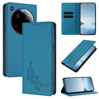 Peony Embossed Magnetic RFID Vegan Leather Phone Case, For Xiaomi Poco M7 4G 171mm, For Xiaomi 15T Pro 5G, For Xiaomi 15T 5G, For Xiaomi Civi 5 Pro 5G, For Xiaomi 15S Pro, For Xiaomi 15 Ultra, For Xiaomi Poco X7 Pro 5G / Redmi Turbo 4 5G               ...