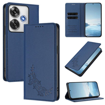 Peony Embossed Magnetic RFID Vegan Leather Phone Case, For Xiaomi 14T Pro 5G, For Xiaomi 14T 5G, For Xiaomi Poco F6 / Redmi Turbo 3, For Xiaomi Poco F6 Pro / Redmi K70 / K70 Pro, For Xiaomi Poco X6 Neo, For Xiaomi Poco X6 Pro, For Xiaomi 14 Ultra      ...