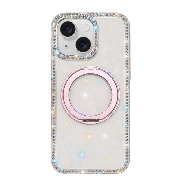 Diamond IMD 360 Rotation Magnetic Metal Holder Phone Case, For iPhone 15, For iPhone 14, For iPhone 14 Pro, For iPhone 14 Pro Max, For iPhone 13 Pro Max, For iPhone 13 Pro, For iPhone 13