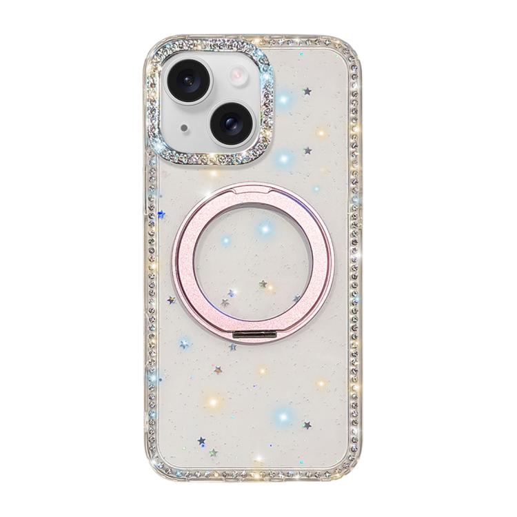 Diamond IMD 360 Rotation Magnetic Metal Holder Phone Case, For iPhone 15, For iPhone 14, For iPhone 14 Pro, For iPhone 14 Pro Max, For iPhone 13 Pro Max, For iPhone 13 Pro, For iPhone 13